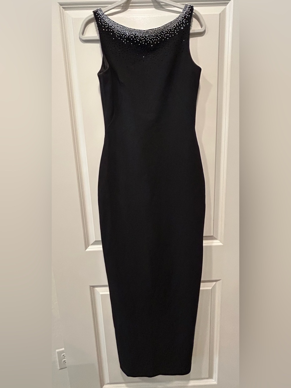 Legends Beaded necklinVintage Roswell , Georgia dress , NWOTS, Sz 12 Color-Black